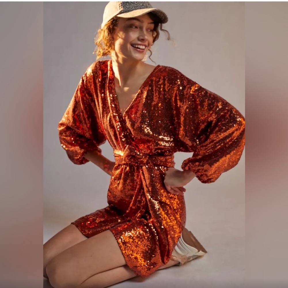New Anthropologie Lisabette mini dress